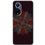 Huawei Nova 9 Mandala Flower Wal Baskılı Uyumlu Silikon Kılıf