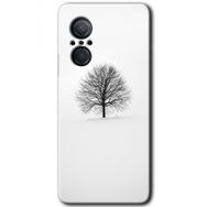 Huawei Nova 9 SE Alone Tree Baskılı Uyumlu Silikon Kılıf