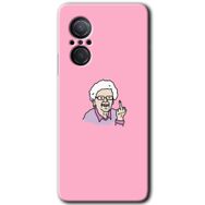 Huawei Nova 9 SE Bad Grandmother Baskılı Uyumlu Silikon Kılıf