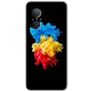 Huawei Nova 9 SE Black 1 Baskılı Uyumlu Silikon Kılıf
