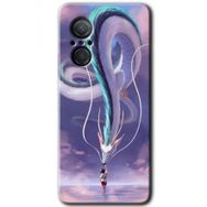 Huawei Nova 9 SE Dragon Snake Baskılı Uyumlu Silikon Kılıf