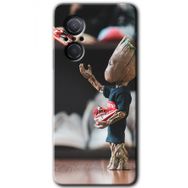 Huawei Nova 9 SE I am Groot Baskılı Uyumlu Silikon Kılıf