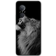 Huawei Nova 9 SE Lion Baskılı Uyumlu Silikon Kılıf
