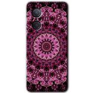 Huawei Nova 9 SE Mandala Patterns Kaleidoscope Baskılı Uyumlu Silikon Kılıf