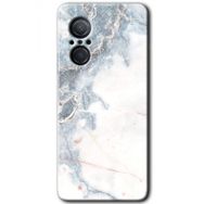 Huawei Nova 9 SE White Marble Baskılı Uyumlu Silikon Kılıf