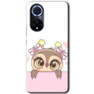 Huawei Nova 9 Sevimli Baykuş Baskılı Uyumlu Silikon Kılıf