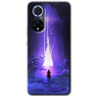 Huawei Nova 9 Wanderer Silhouette Baskılı Uyumlu Silikon Kılıf