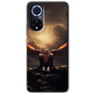 Huawei Nova 9 Wings of Power Baskılı Uyumlu Silikon Kılıf