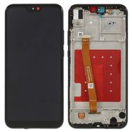 Huawei P20 lite Dokunmatik Siyah Çıtalı Lcd Ekran