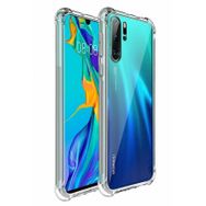 Huawei P30 Pro Kenar Şeffaf Antişok Uyumlu Silikon Kılıf