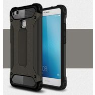 Huawei P9 Lite Mini Silikon Armor Hybrid Zırh Cep Telefonu Kılıfı