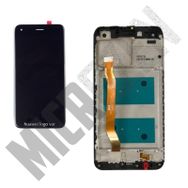 Huawei P9 Lite Mini Siyah Çıtalı Uyumlu Lcd Ekran Dokunmatik