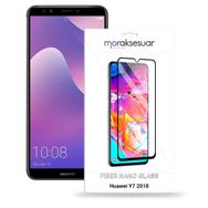Huawei Y7 2018 Nano Ekran Koruyucu Uyumlu Kırılmaz Cam
