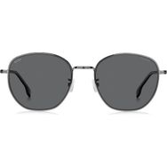 Hugo Boss 206838KJ156M9 Gri Erkek Güneş Gözlüğü