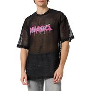 Hugo Dstaros Siyah 1 Erkek T-shirt