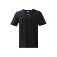 Hummel 911606-2001 Bisiklet Yaka Baskılı Siyah Erkek T-Shirt