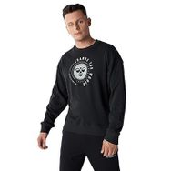 Hummel 921770-2001 Hmlfin Siyah Erkek Günlük Sweatshirt