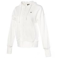 Hummel 921774-9003 Hmlt-IC Icona Zıp Hoodie Beyaz Kadın Günlük Sweatshirts