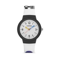 Hummel HM-1008LA-2 Çocuk Siyah Beyaz Kol Saati