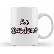 Humuts A Plus Student Cute A+ Student Awesome Honor Roll Student School Kupa Bardak