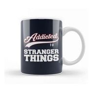 Humuts Addicted to Stranger Things Baseball Font Kupa