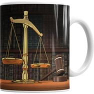 Humuts Adelet Terazisi Avukat Kupa Bardak