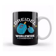 Humuts Adorable Dreidel Worldwide Champion Funny Hanukkah Kupa Bardak