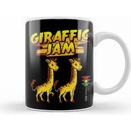 Humuts Adorable Giraffic Jam Pun Traffic Jam Giraffes Kupa Bardak