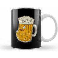 Humuts Adorable Mustachioed Beer Drinking Joke Drinkers Kupa Bardak