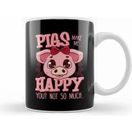 Humuts Adorable Pigs Make Me Happy You Not So Much Kupa Bardak