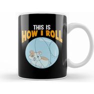 Humuts Adorable This is How I Roll Hamster Pun Kupa