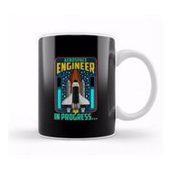 Humuts Aerospace Engineer In Progres Spaceship Rocket Kupa Bardak