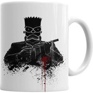 Humuts Agente Bart Simpson Kupa Bardak