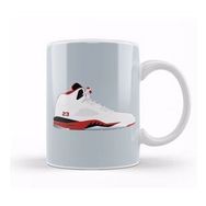 Humuts Air Jordan Sneaker Jordan 5 Fire Red Kupa Bardak
