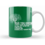 Humuts Alan Partridge Dutch Elm Did You Know Quote Kupa Bardak