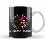 Humuts Alan Partridge Use A Sausage As A Breakwater Kupa Bardak