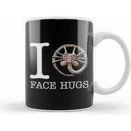 Humuts Alien I Heart Face Hugs Kupa Bardak