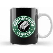 Humuts Alien Xenomorph Coffee Starbucks Beyaz Kupa
