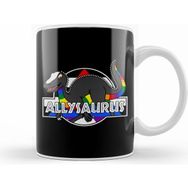 Humuts Allysaurus Pride Dinosaur Kupa Bardak