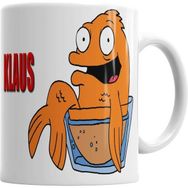 Humuts American Dad Klaus The Fish Kupa Bardak