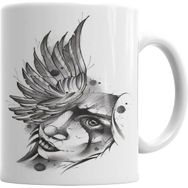 Humuts Angel Sketch Beyaz Kupa