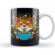 Humuts Anime Japan Ramen Kawaii Shiba Inu Beyaz Kupa