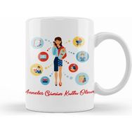 Humuts Anneler Günü 023 Kupa Bardak