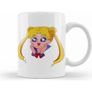 Humuts Articles - Sailor Moon Happy Transparent Beyaz Kupa