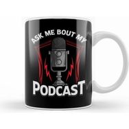Humuts Ask Me Bout My Podcast Awesome Podcasting Beyaz Host Kupa