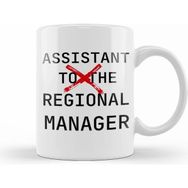 Humuts Assistant To The Regional Manager Tee Funny Office Tee Beyaz Kupa