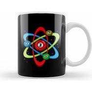 Humuts Awesome Billiards Ball Atom Science Pool Player Kupa Bardak