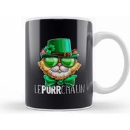 Humuts Awesome Lepurrchaun St Patrick’s Day Cat Leprechaun Shamrock Kupa Bardak