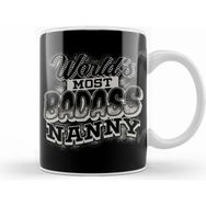 Humuts Awesome World's Most Badass Nanny Babysitter Kupa