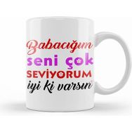 Humuts Babalar Günü Babaya Hediye 03 Kupa Bardak